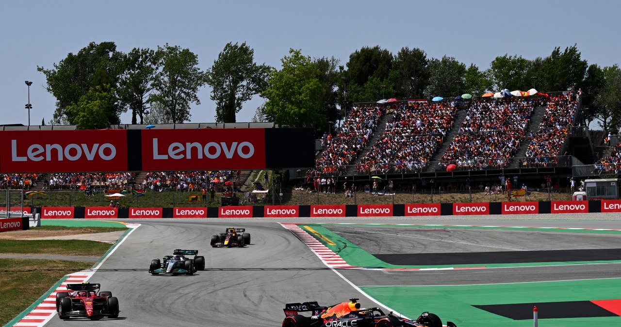 Max Verstappen w trakcie GP Hiszpanii /Getty Images