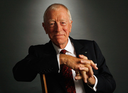 Max von Sydow, legendarny szwedzki aktor zagra w "Dynastii Tudorów", fot.M.Mainz /Getty Images/Flash Press Media