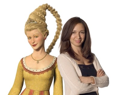 Maya Rudolph jest również uznaną aktorka dubbingową. Zadebiutowała w tej roli w "Shreku Trzecim", użyczając głosu postaci Rapunzel.

Od tego czasu mogliśmy ją usłyszeć w oryginalnych wersjach "Hecy w zoo" (żyrafa Mollie), animacji "Turbo" (ślimak Burn), "Angry Birds. Film" (Matilda) oraz czekającej na premierę 'Emotki. Film" (Uśmiechnięta Buźka).