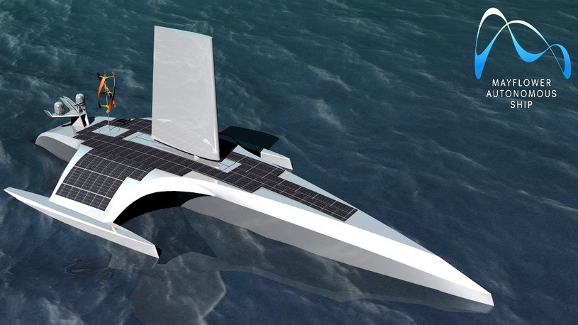 Mayflower Autonomous Ship ma być bezzałogowym i w pełni autonomicznym statkiem /materiały prasowe