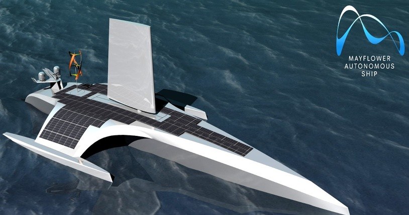 Mayflower Autonomous Ship ma być bezzałogowym i w pełni autonomicznym statkiem /materiały prasowe