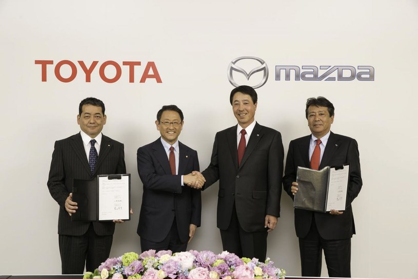 Mazda i Toyota będą współpracować /Informacja prasowa