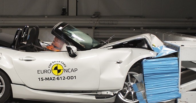 Mazda MX-5 / Fot: Euro NCAP /Informacja prasowa