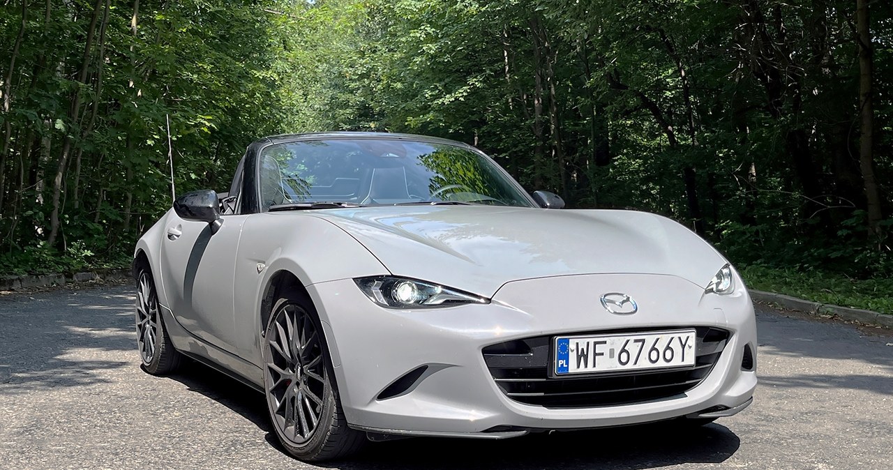 Mazda MX-5 zapewnia trudną do osiągnięcia radość z jazdy. /Krzysztof Mocek /INTERIA.PL