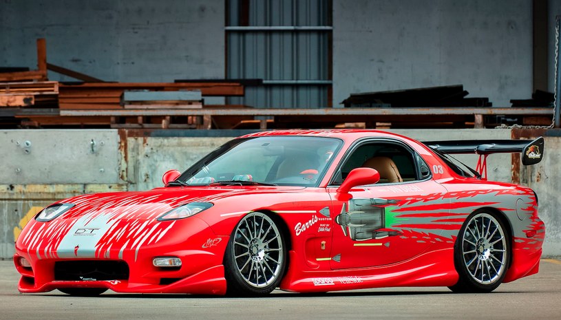 Mazda RX7 z filmu "Szybcy i wściekli". Źródło: MECUM AUCTIONS /Informacja prasowa