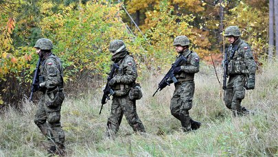 Mazowieccy terytorialsi wyjechali na granicę polsko-białoruską