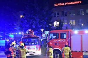 Mazowieckie: Ewakuacja w SOR. "Pacjentów pieką oczy i skóra"