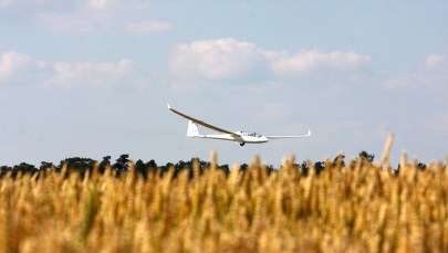 Mazowsze: Awaryjne lądowanie szybowca