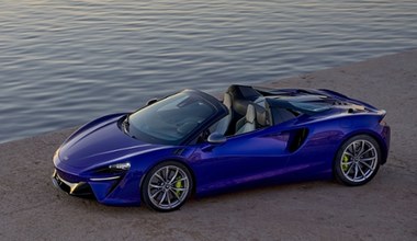 McLaren Artura Spider. Wiatr we włosach przy 330 km/h