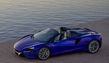 McLaren Artura Spider. Wiatr we włosach przy 330 km/h