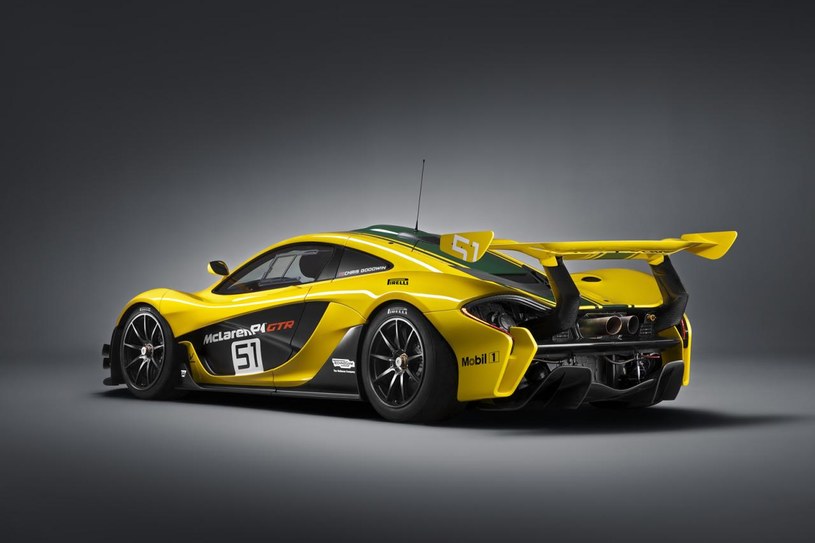 McLaren P1 GTR /Informacja prasowa