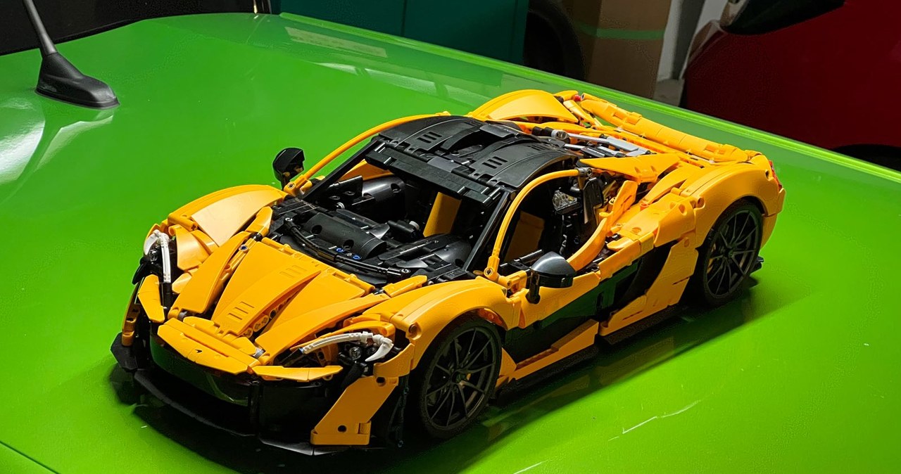 McLaren P1 z LEGO składa się z 3893 elementów /INTERIA.PL