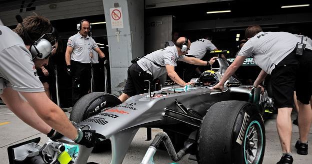 Mechanicy Mercedes GP są najlepsi w Formule 1. /AFP