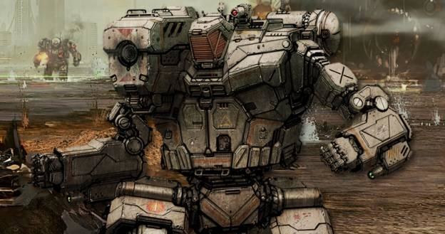 Mechwarrior Online - motyw graficzny /Informacja prasowa