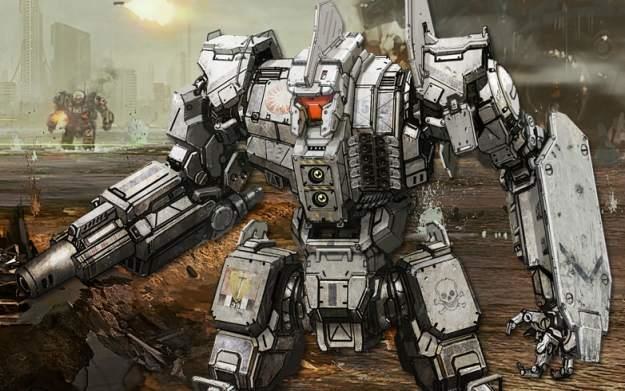 Mechwarrior Online - motyw graficzny /Informacja prasowa