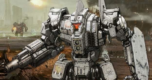 Mechwarrior Online - motyw graficzny /Informacja prasowa