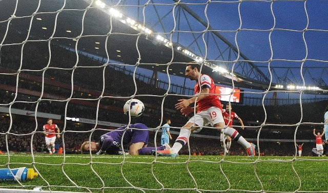 Mecz: Arsenal - Manchester City /ANDY RAIN /PAP/EPA