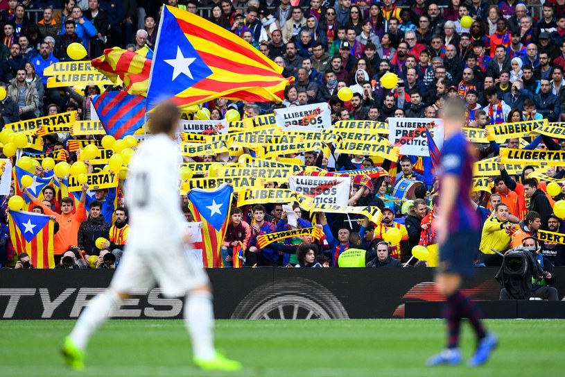 Mecz Barcelony z Realem sprzed roku /AFP