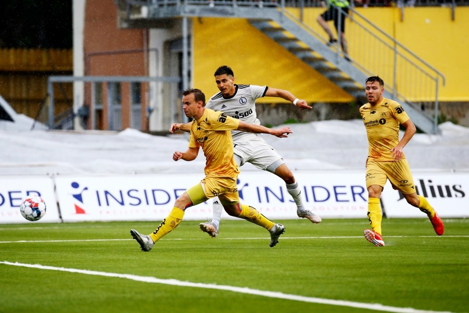 Mecz Bodoe/Glimt - Legia Warszawa /Mats Torbergsen /PAP/EPA