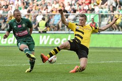 Mecz Borussia Dortmund kontra Śląsk Wrocław. 3:0