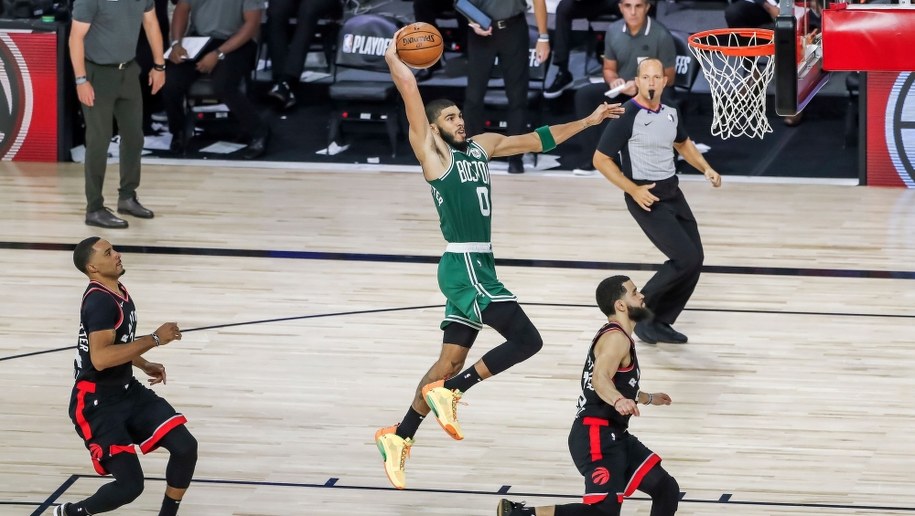 Mecz Boston Celtics - Toronto Raptors /ERIK S. LESSER /PAP/EPA