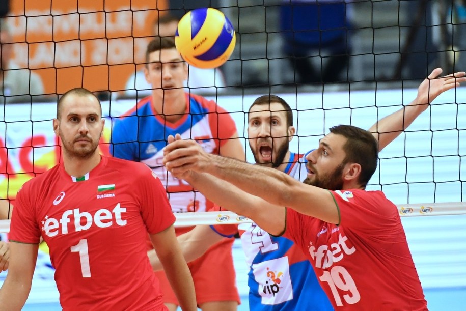 Mecz Bułgaria - Serbia /Jacek Bednarczyk /PAP