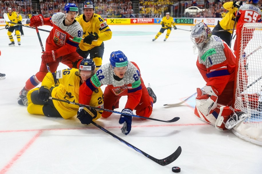 Mecz Czechy-Szwecja /Martin Divisek /PAP/EPA