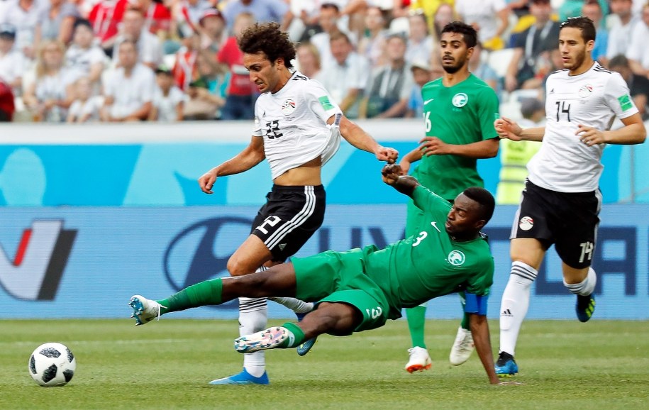 Mecz Egipt - Arabia Saudyjska /Sergei Ilnitsky /PAP/EPA