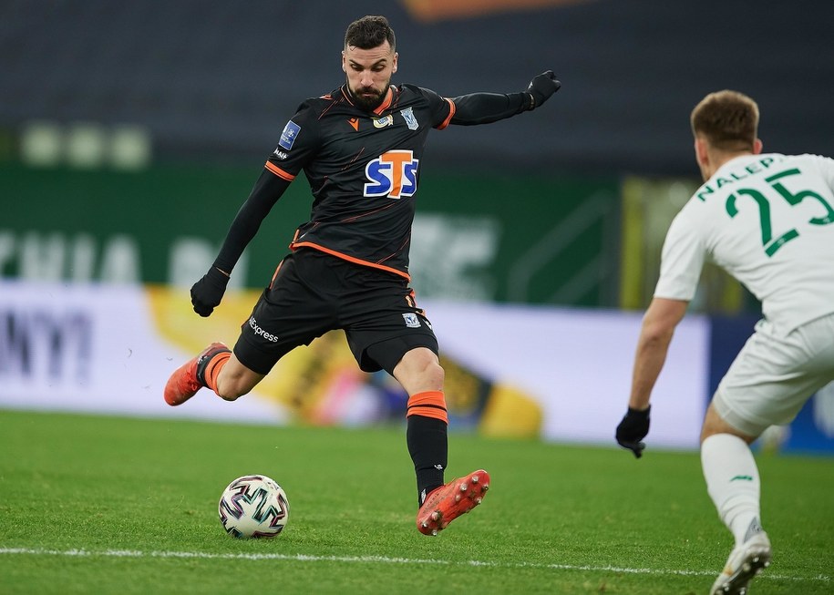 Mecz Ekstraklasy: Lechia Gdańsk - Lech Poznań (30.11) / 	Adam Warżawa    /PAP