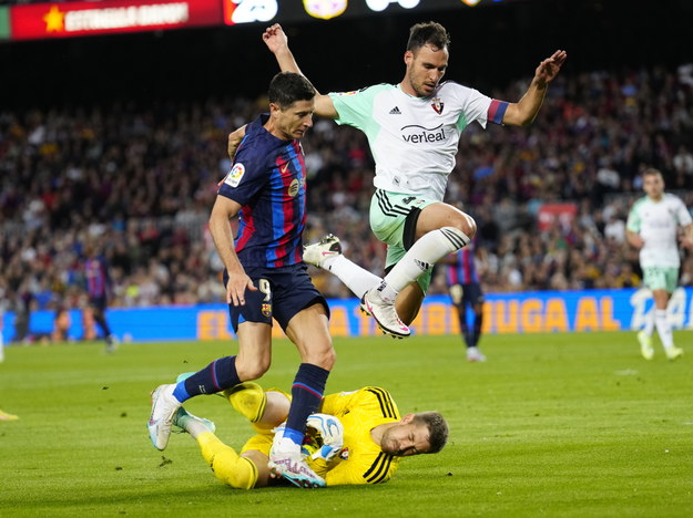 Mecz FC Barcelona - Osasuna /ENRIC FONTCUBERTA /PAP/EPA