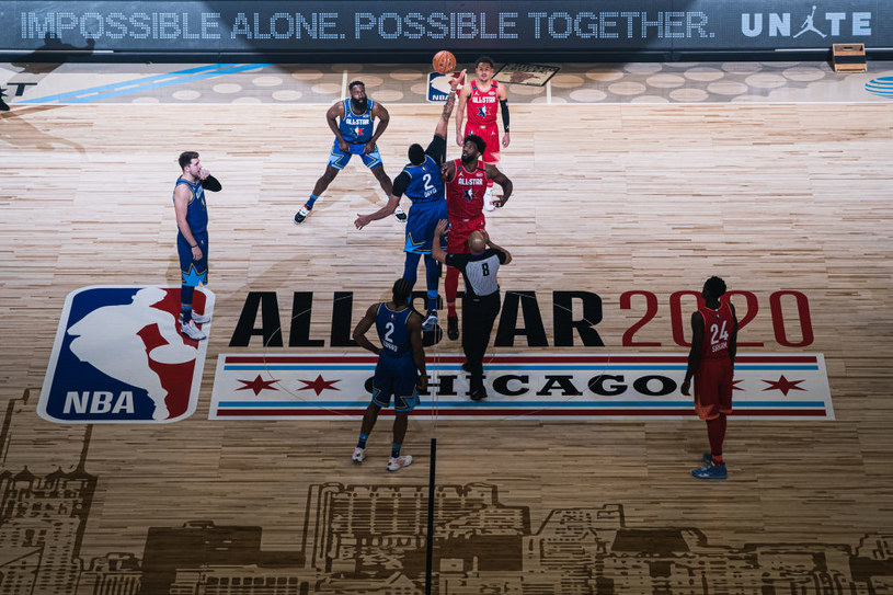 Mecz Gwiazd NBA z 2020 roku /Lampson Yip /Getty Images