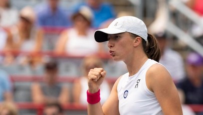 Mecz Igi Świątek w Montrealu przerwany