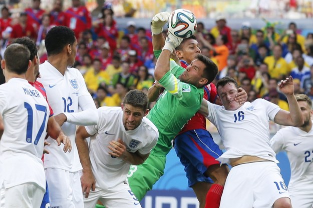 Mecz Kostaryka-Anglia /Felipe Trueba /PAP/EPA