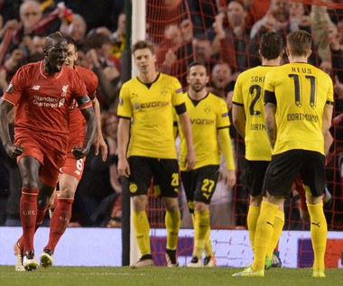 Mecz Liverpool - Borussia Dortmund 4-3 w ćwierćfinale LE
