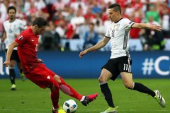 Mecz Niemcy - Polska w obiektywie