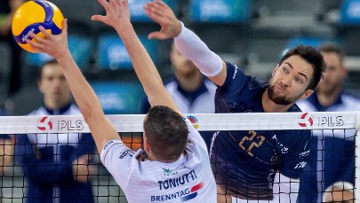 Mecz o Superpuchar między Zaksą Kędzierzyn-Koźle i Projektem Warszawa / 	Andrzej Grygiel    /PAP