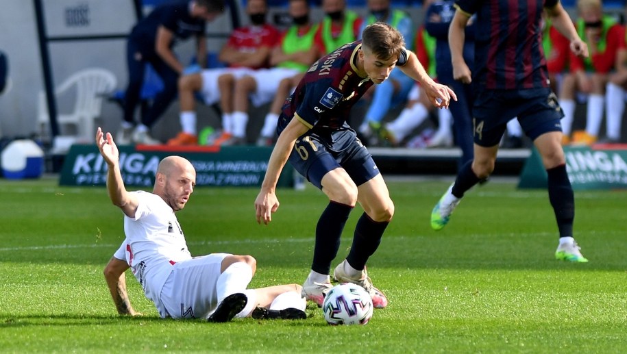 Mecz Pogoń Szczecin-Wisła Kraków / 	Marcin Bielecki    /PAP