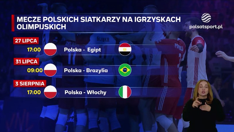 Mecz Polska - Brazylia na igrzyskach rozpocznie się o 9:00. Jak wczesna pora wpłynie na Biało-Czerwonych? WIDEO