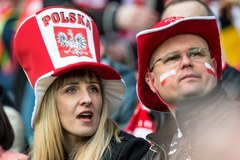 Mecz Polska - Finlandia w obiektywie