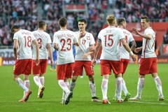 Mecz Polska - Finlandia w obiektywie