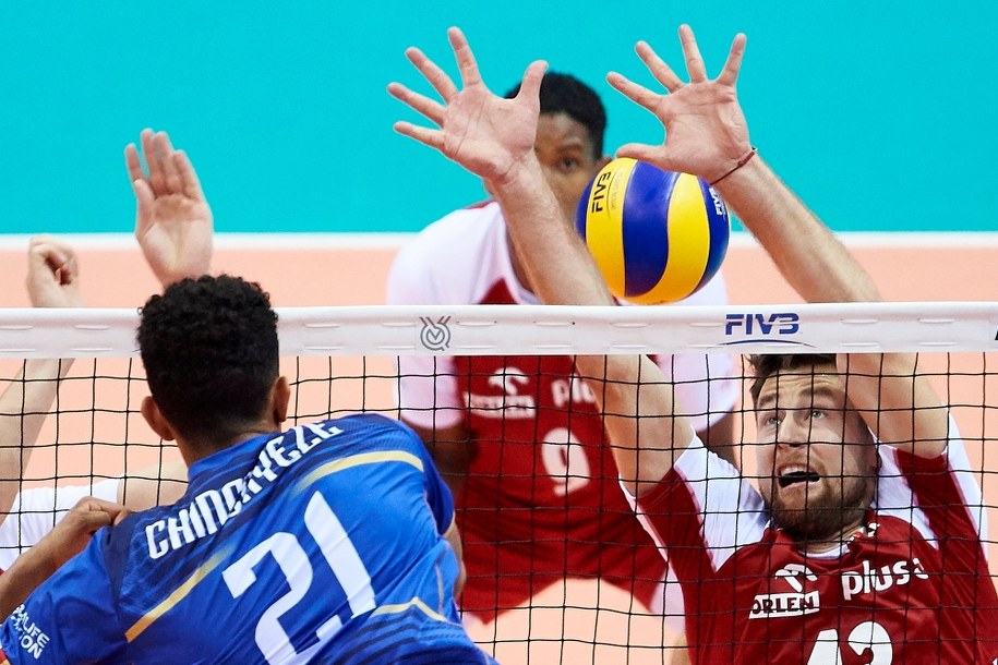 Mecz Polska - Francja /Adam Warżawa /PAP