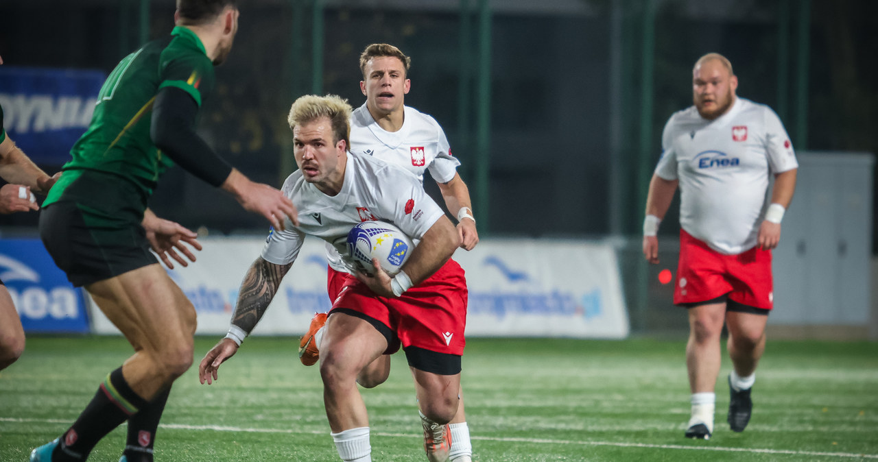 Mecz Polska - Litwa w rugby