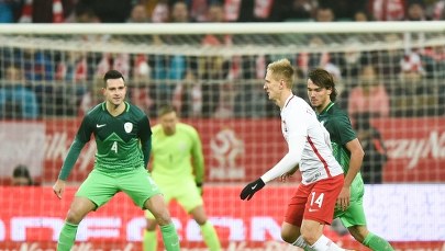 Mecz Polska - Słowenia w obiektywie