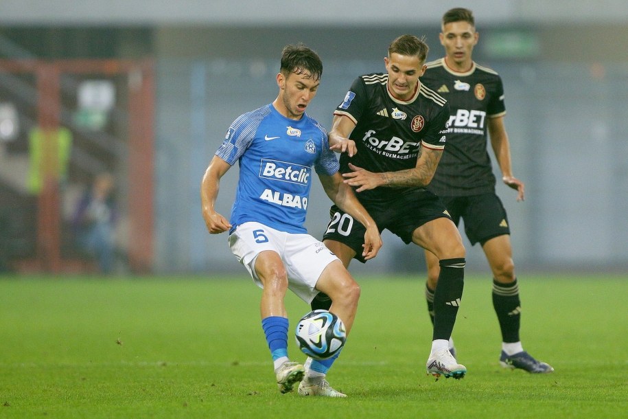 Mecz Ruch Chorzów - ŁKS /Zbigniew Meissner /PAP