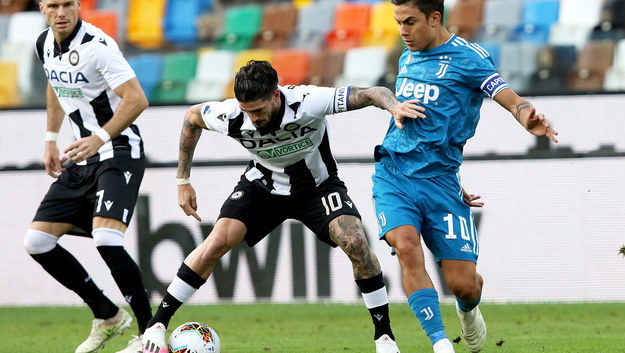 Mecz Udinese-Juventus Turyn /GABRIELE MENIS /PAP/EPA