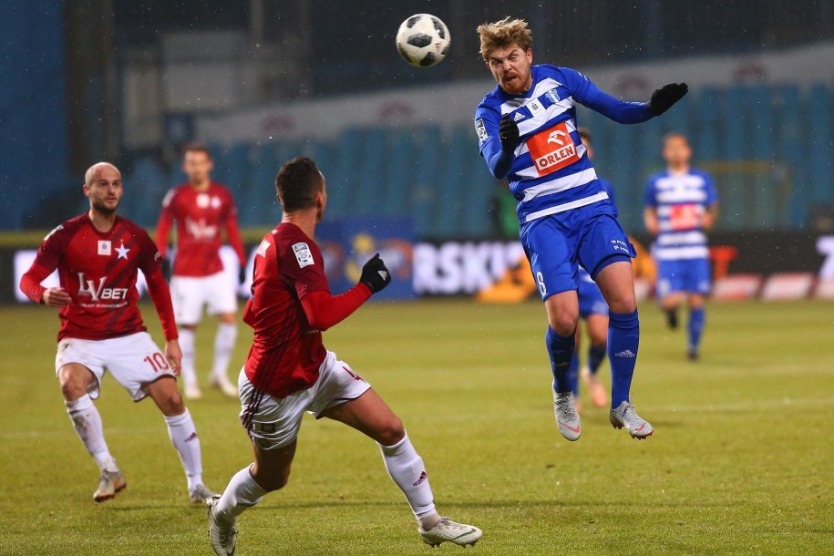 Mecz Wisła Płock z Wisła Kraków, 14 grudnia 2018 /Piotr Augustyniak /PAP