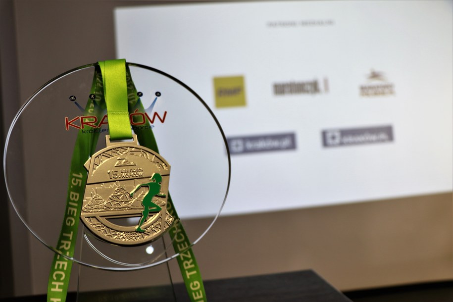 Medal Biegu Trzech Kopców /Jacek Skóra /RMF FM