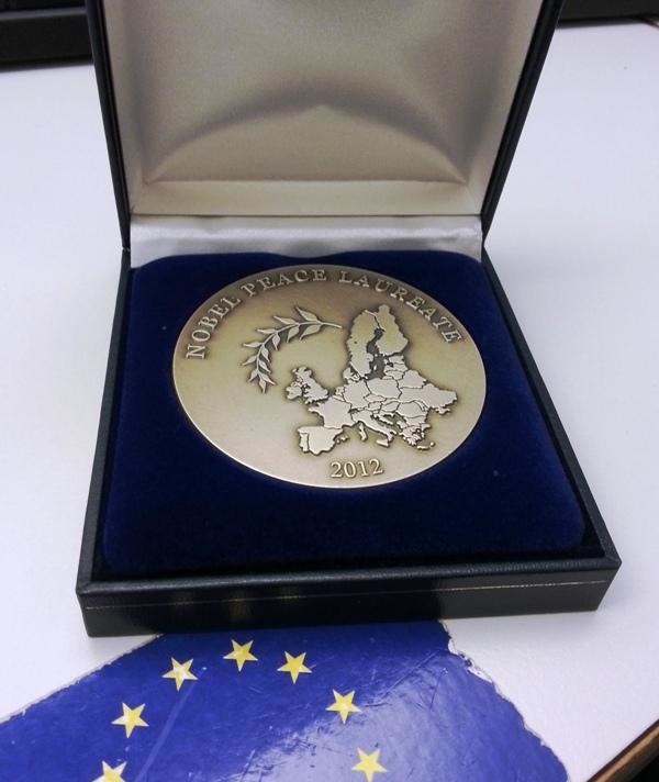 Medal dla europosłów EPL /Katarzyna szymańska- Borginion  /RMF FM