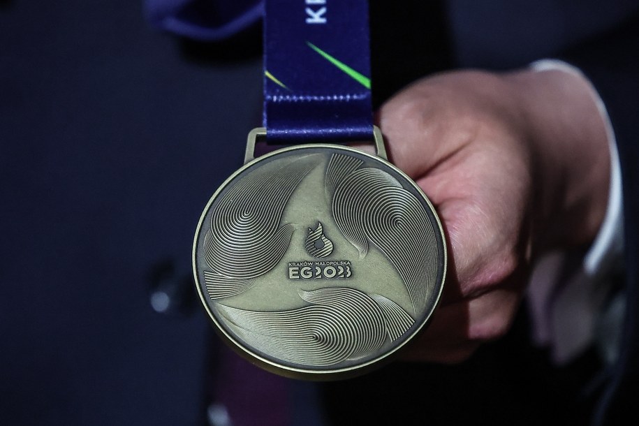 Medal igrzysk europejskich w Krakowie /Materiały prasowe
