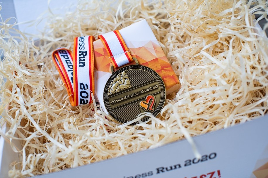 Medal Poland Business Run 2020 /Materiały prasowe